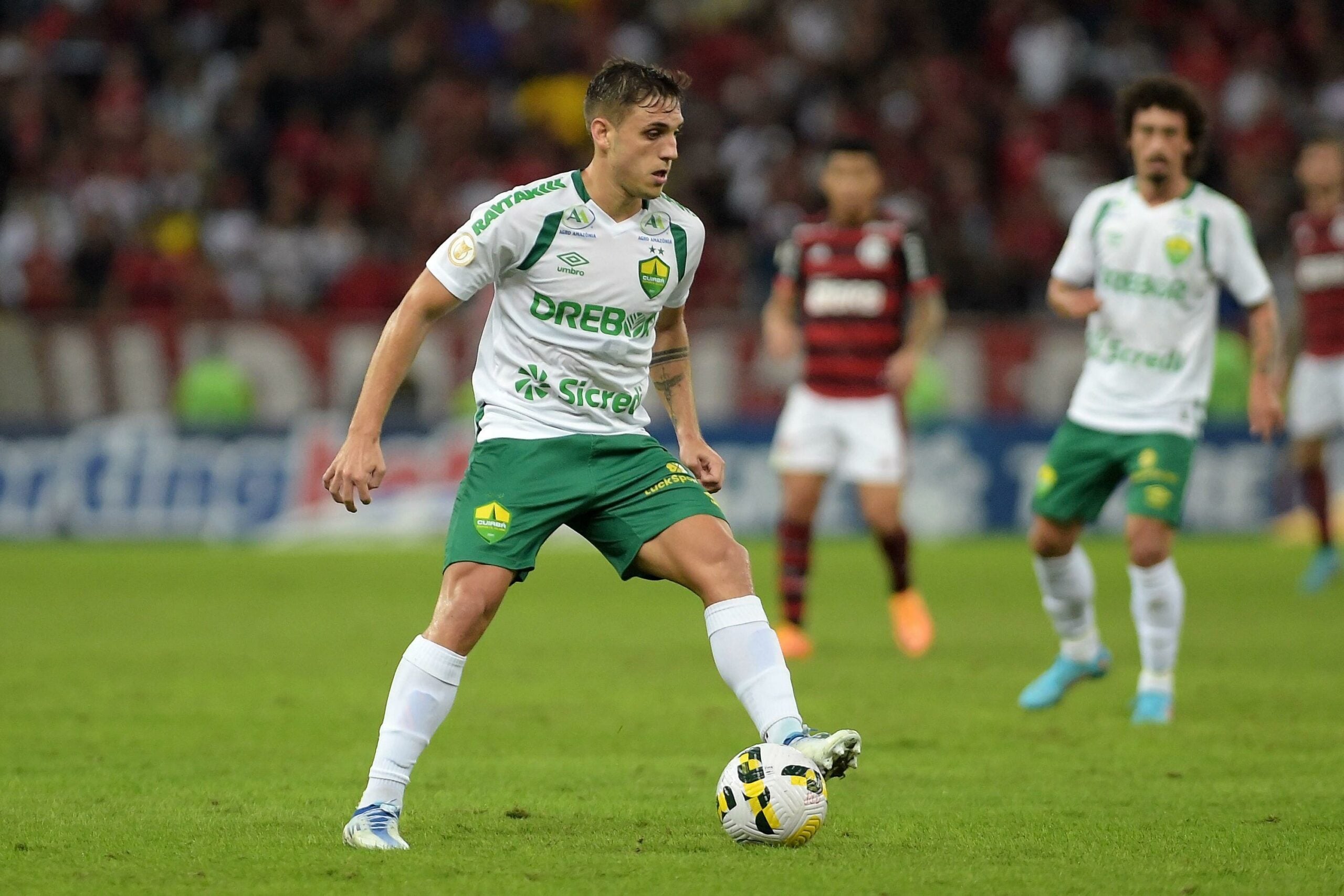 Rio de Janeiro, Brazil,June 15, 2022. Football player Camilo of the Cuiaba team, during the game Flamengo x Cuiaba for the Brazilian championship, at