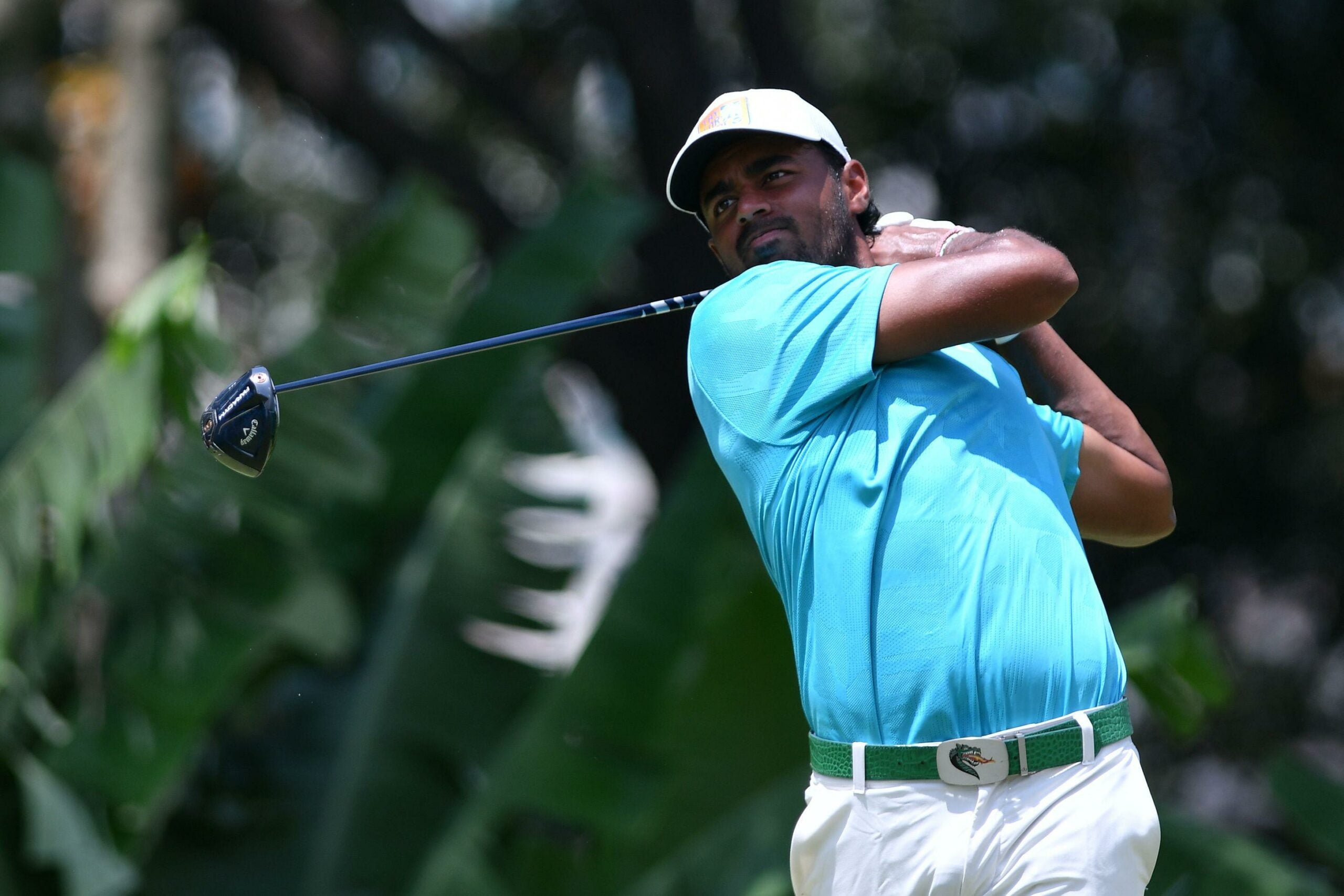 Jogador de Golf em ação