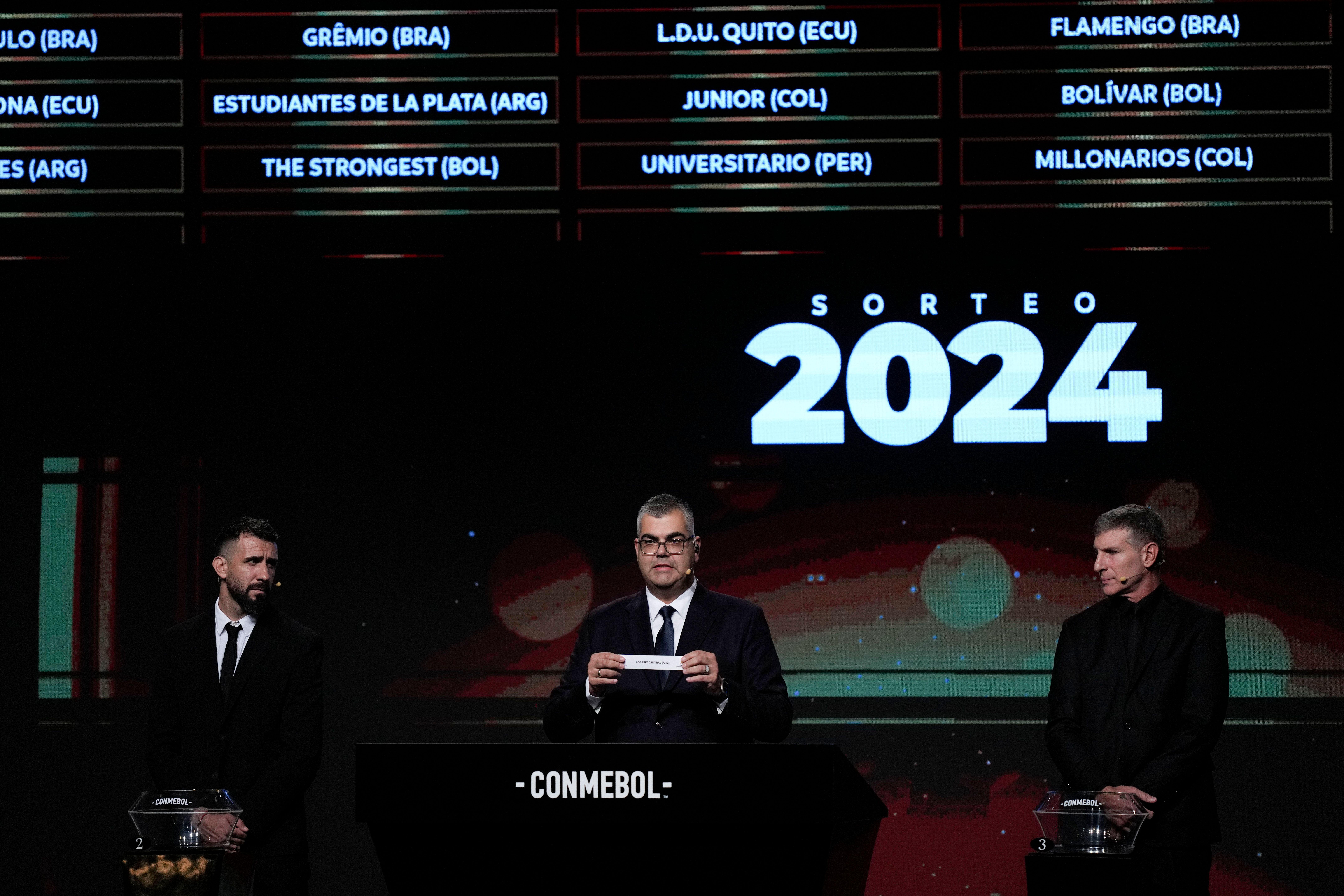 Sorteio Copa Libertadores da América 2024