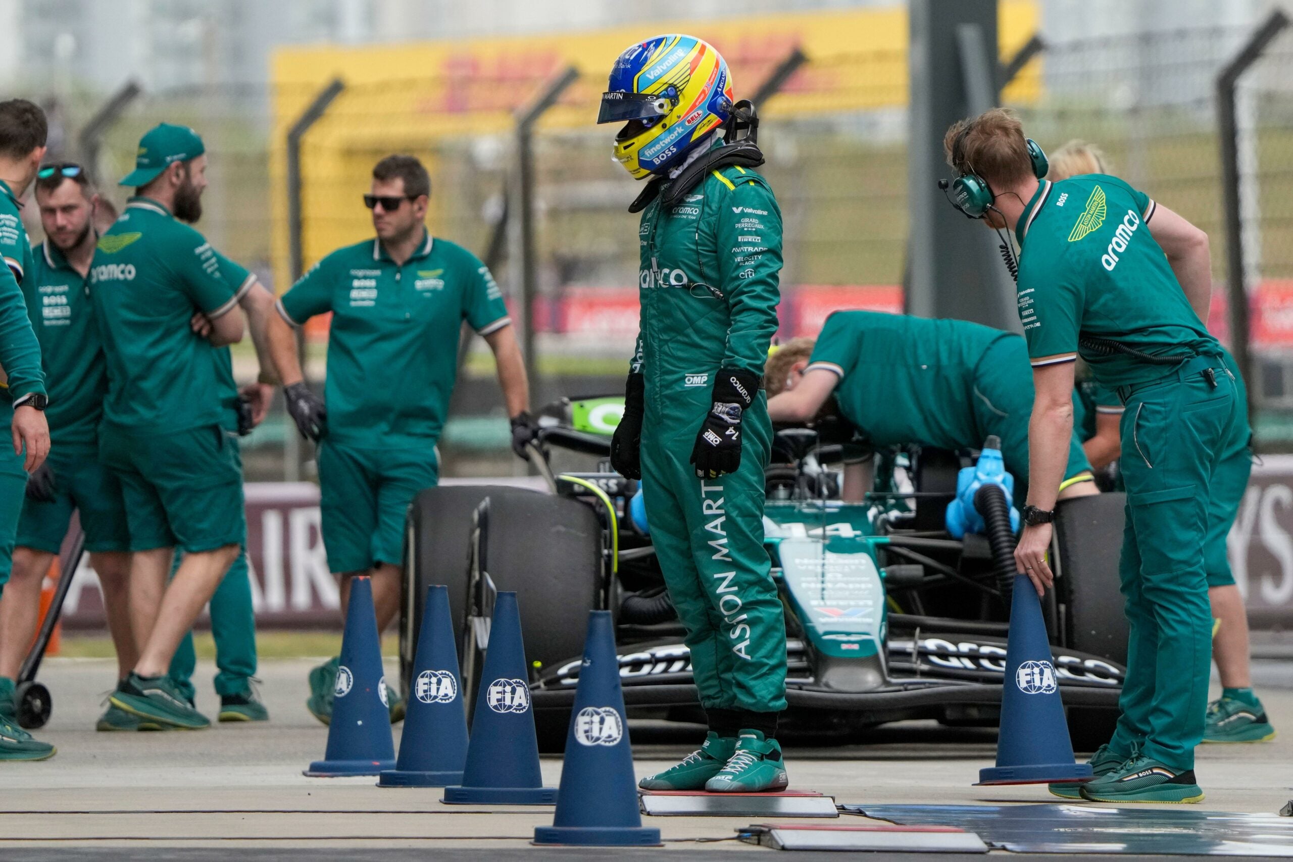 Fernando Alonso no GP da China
