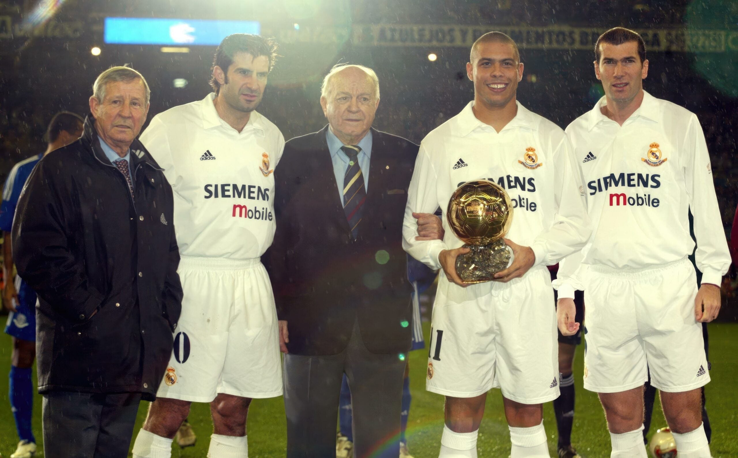 Kopa, Figo, Di Stefano, Ronaldo e Zidane