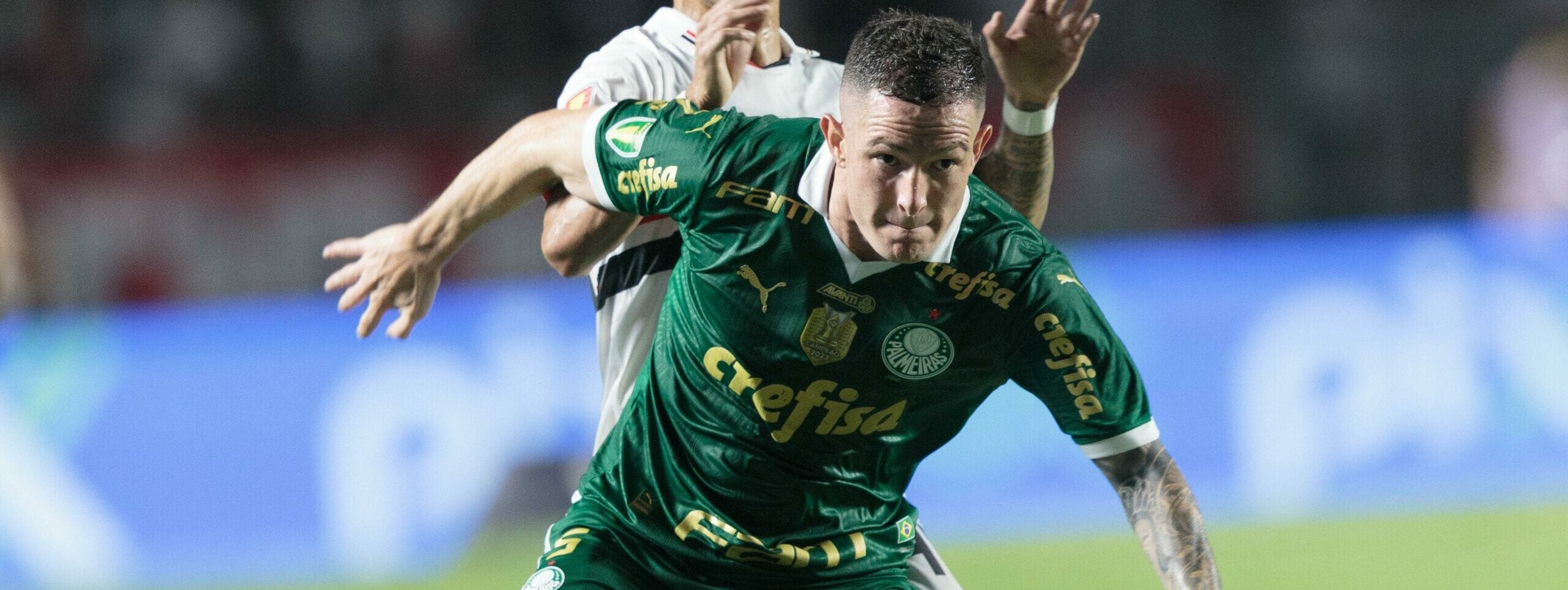 Sao Paulo (SP), 03/03/2024 - Futebol / Sao Paulo x Palmeiras - Moreno player from Palmeiras , durante partida entre Sao Paulo x Palmeiras, valida pel