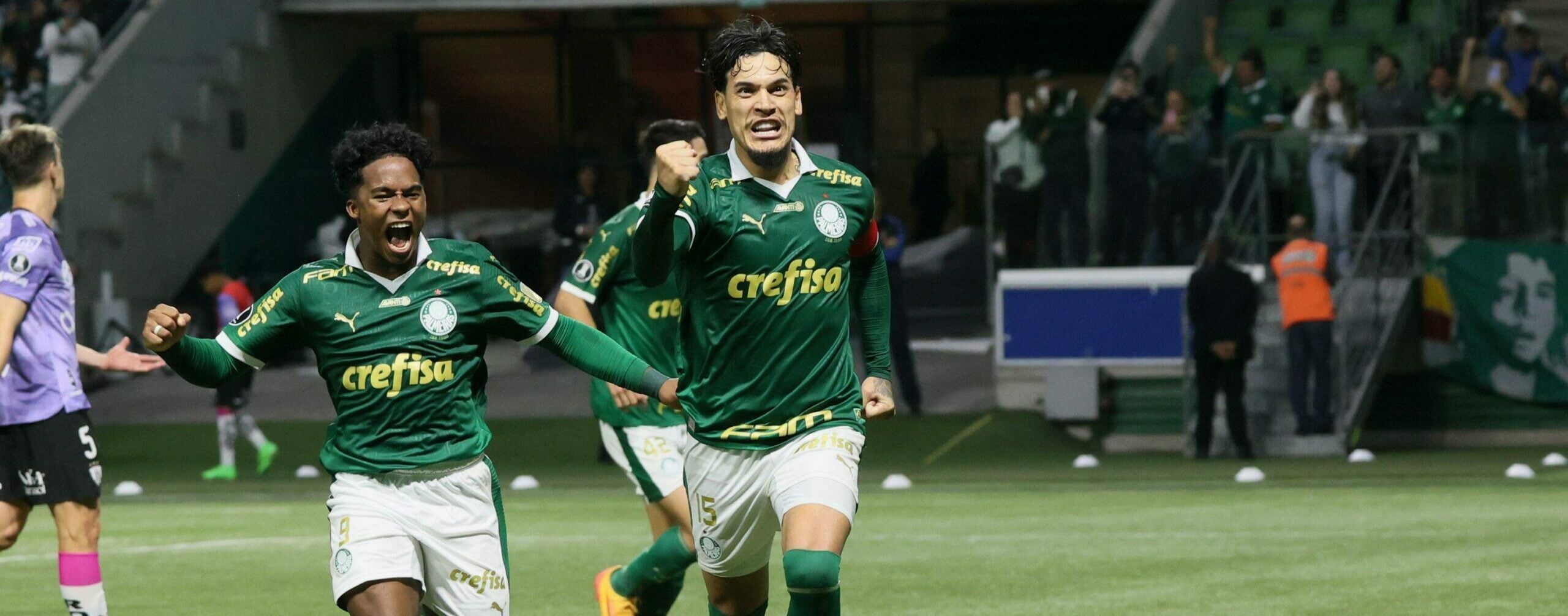 Palmeiras ganhando campeonato