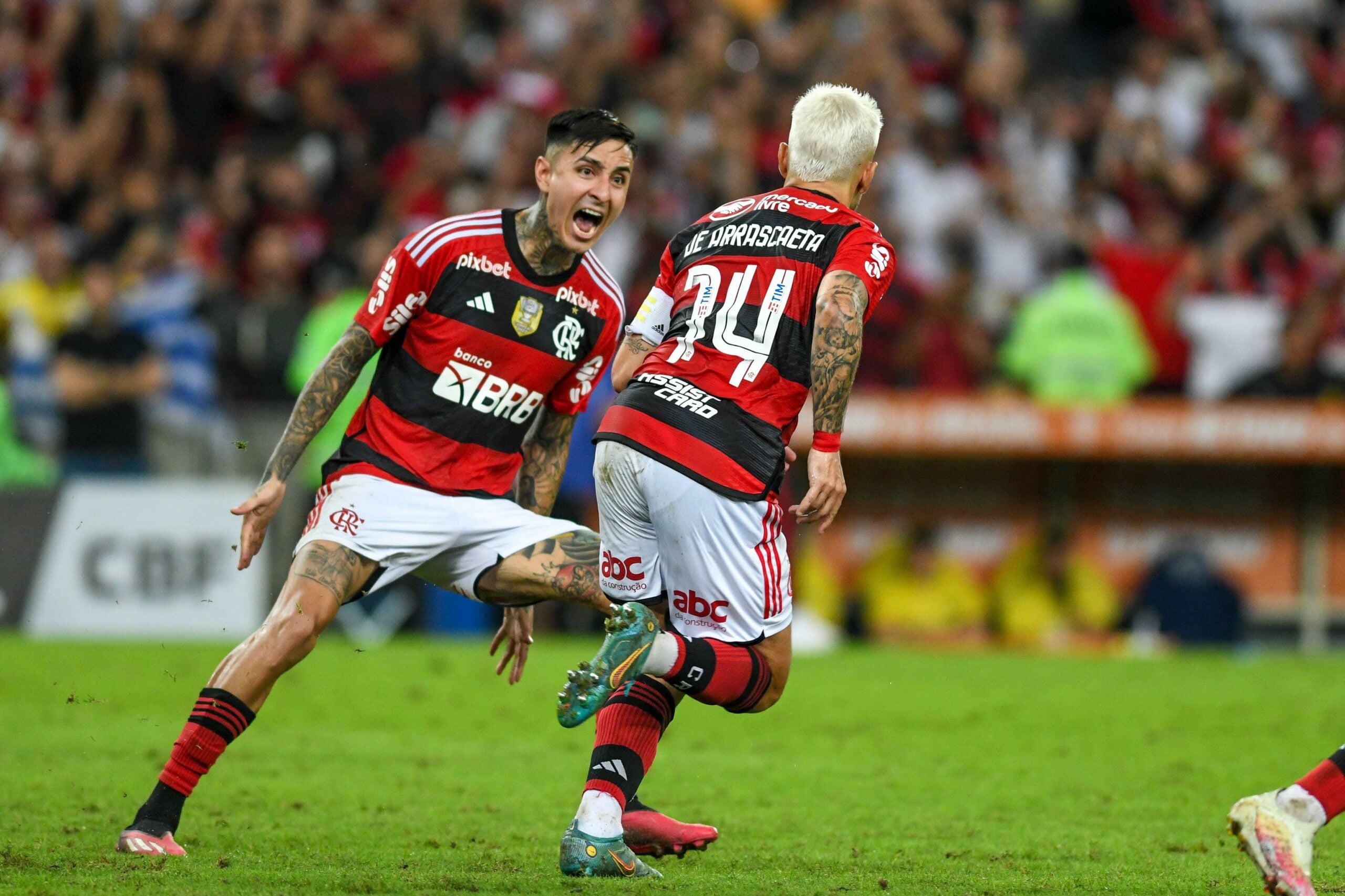 Erick Pulgar, do Flamengo
