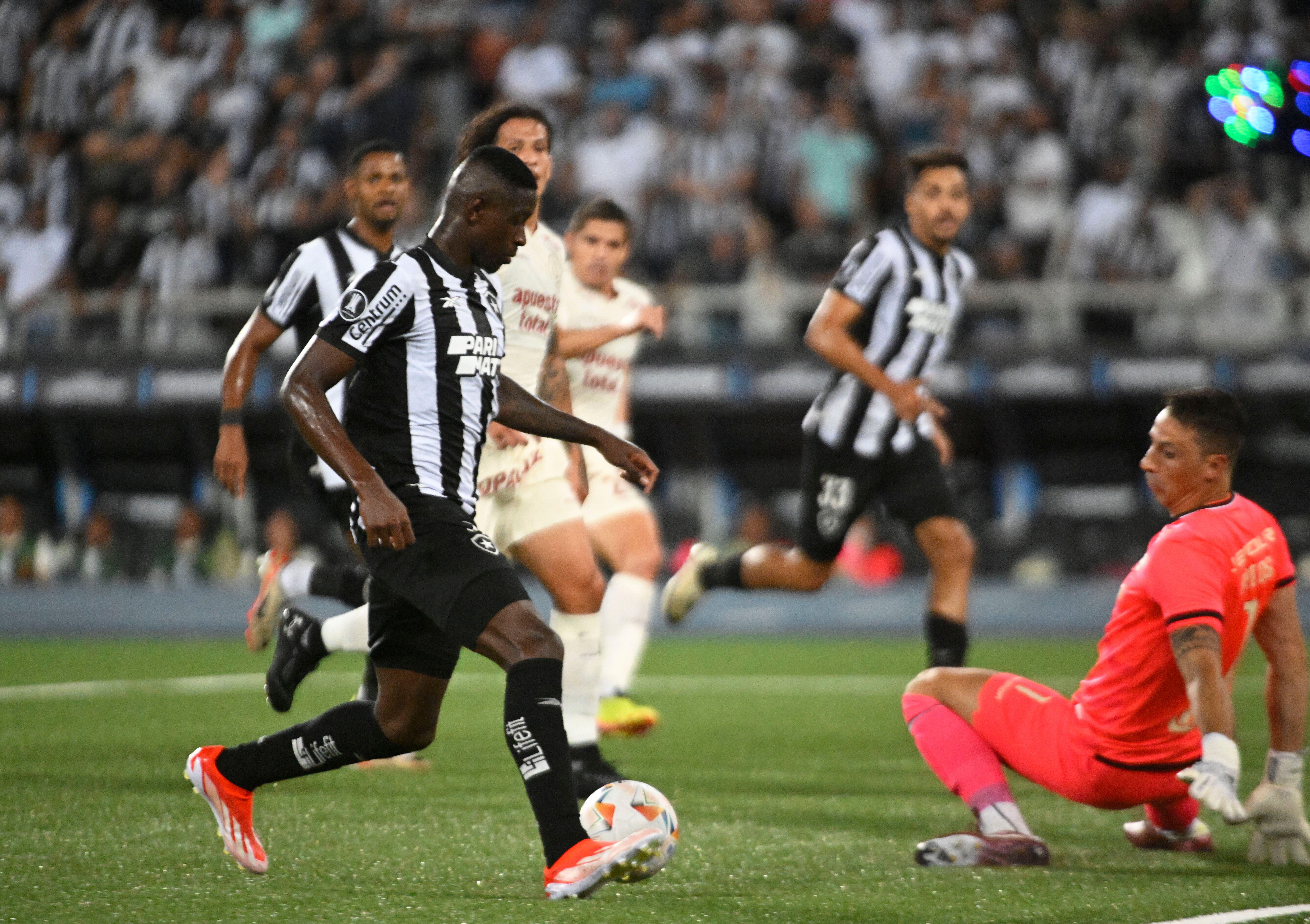 Jogadores do Botafogo