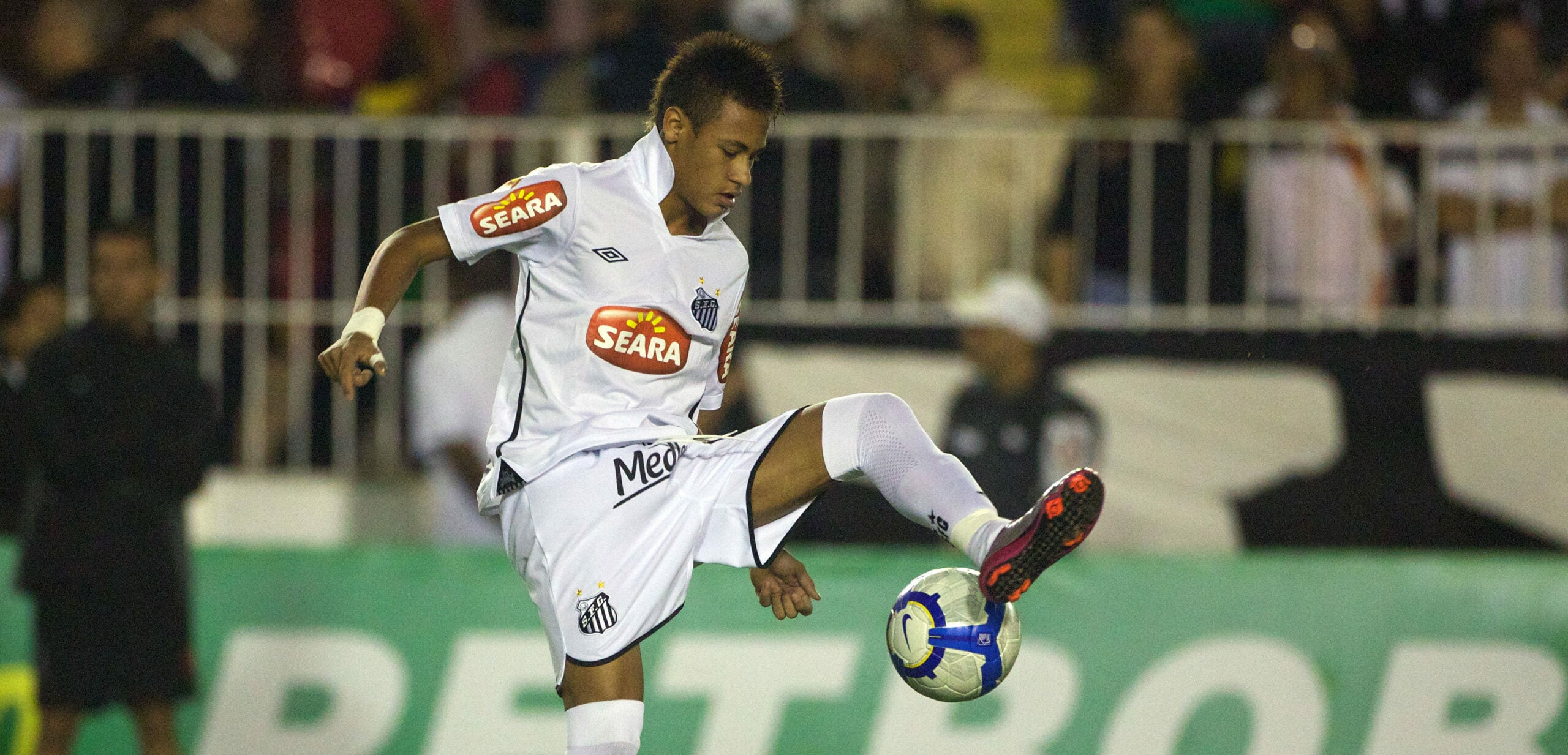 Neymar, no Santos