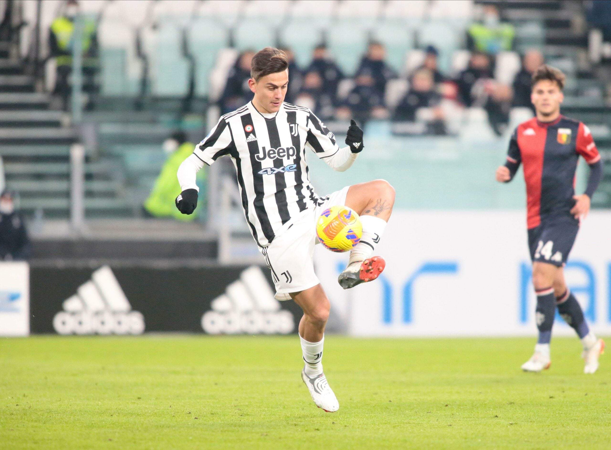 Paulo Dybala, do Juventus FC, durante campeonato italiano