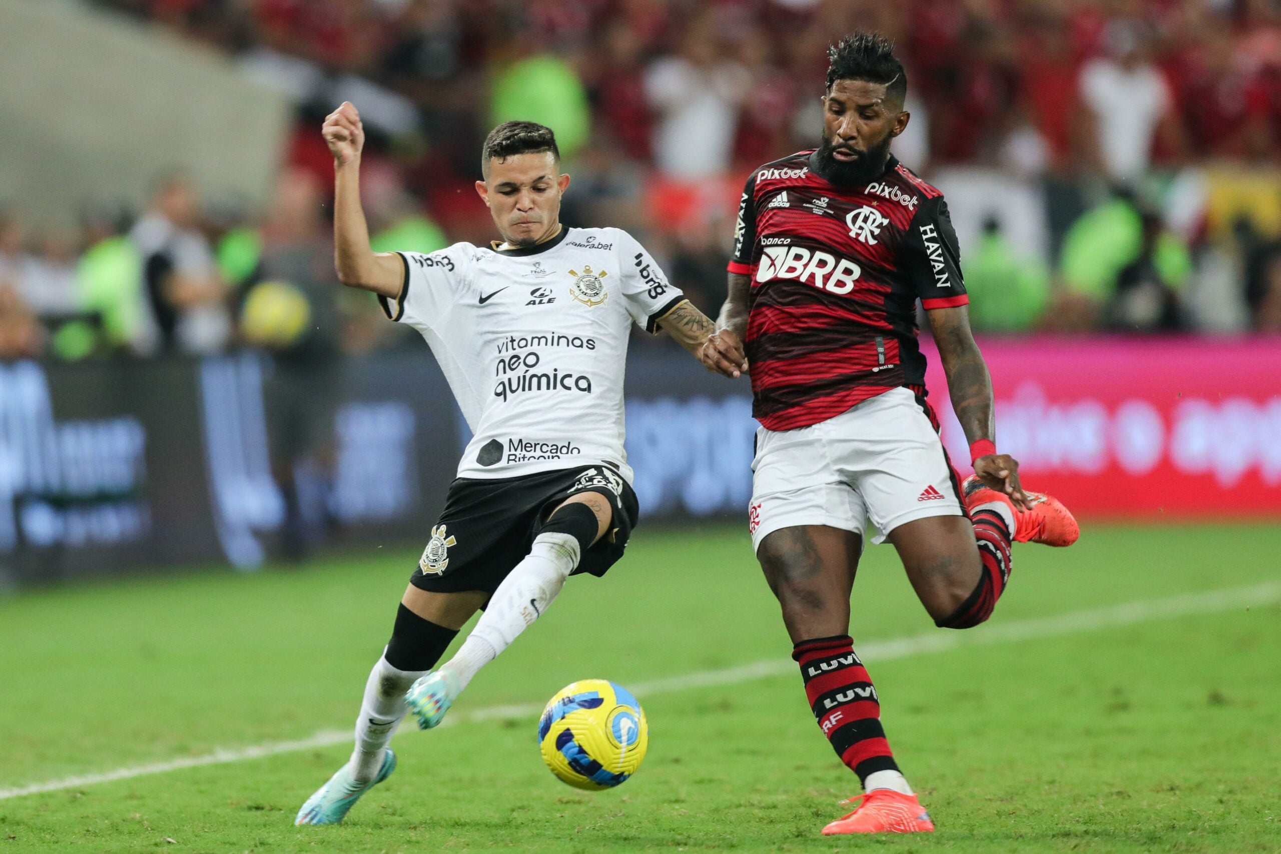Corinthians x Flamengo em jogo, Adson e Rodnei