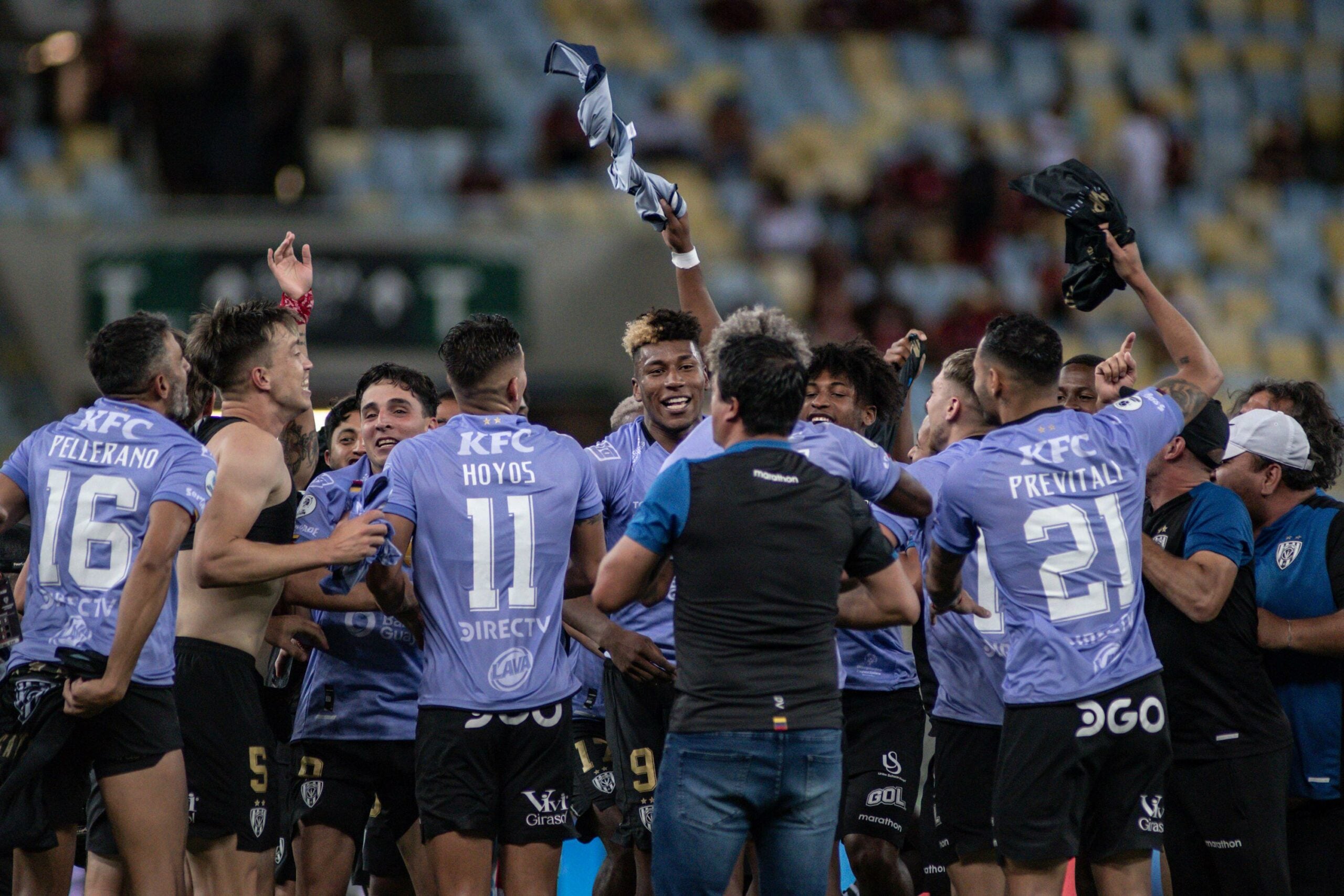 Independiente del Valle contra Flamengo na Recopa Sulamericana