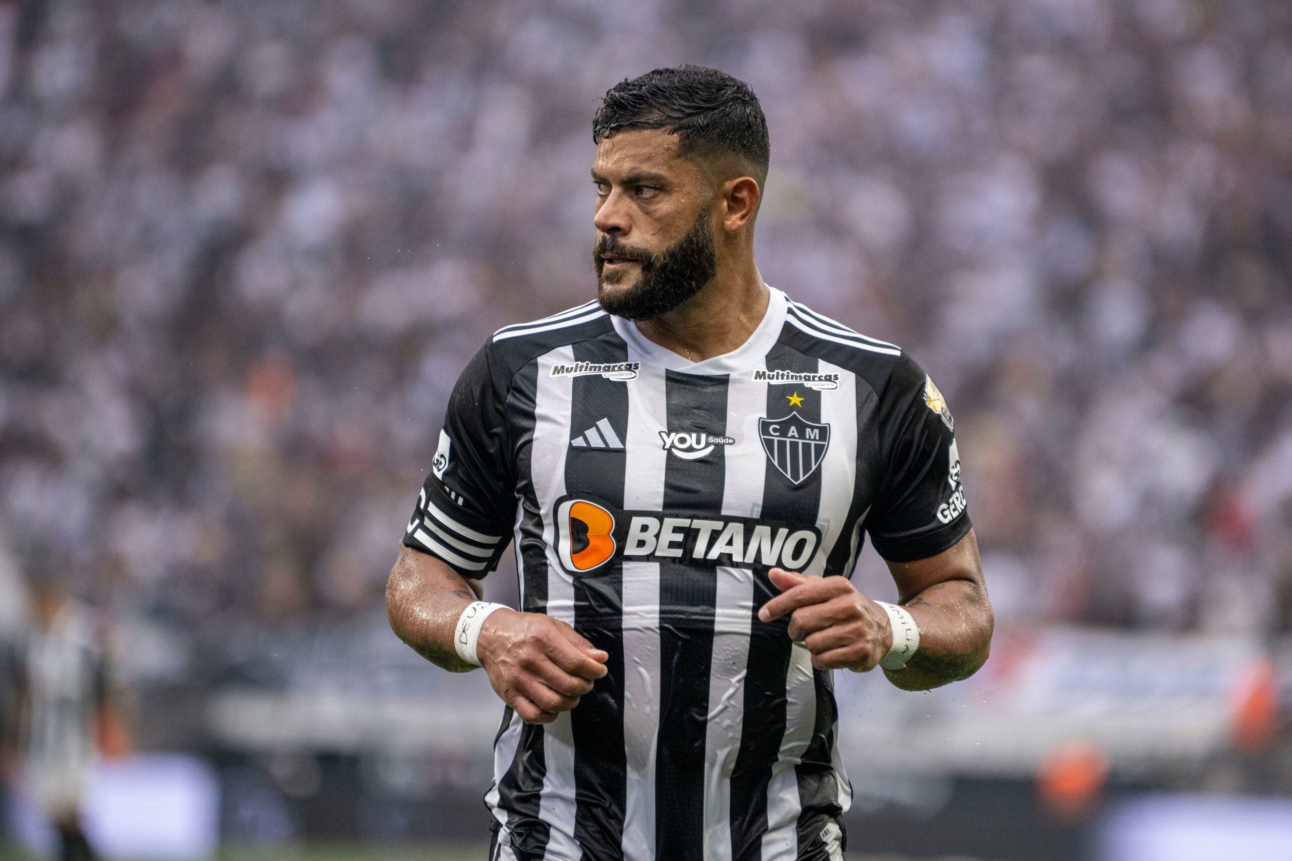 Hulk no Atlético MG no Campeonato Brasileiro 2024. (Richard Callis/SPP) Credit: SPP Sport Press Photo. /Alamy Live