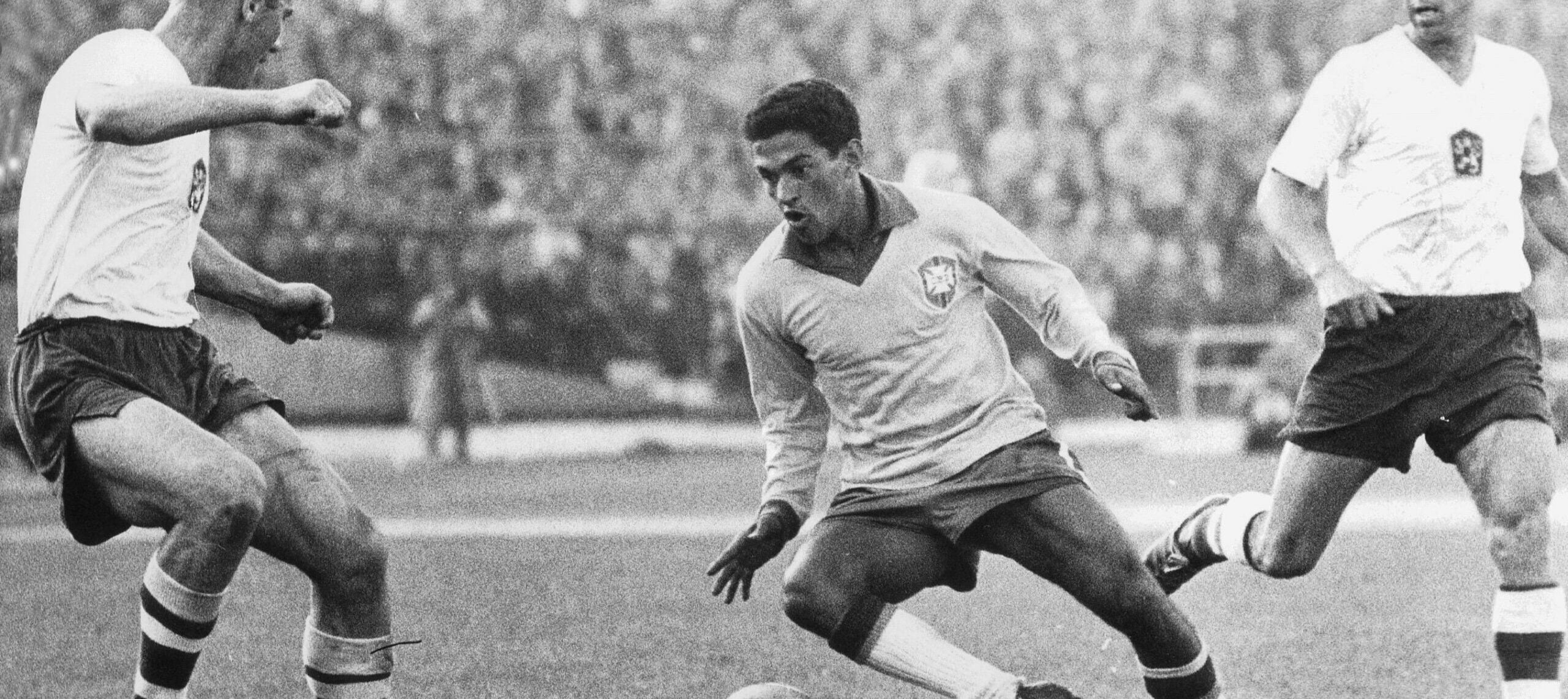 Garrincha contra Josef Masopust