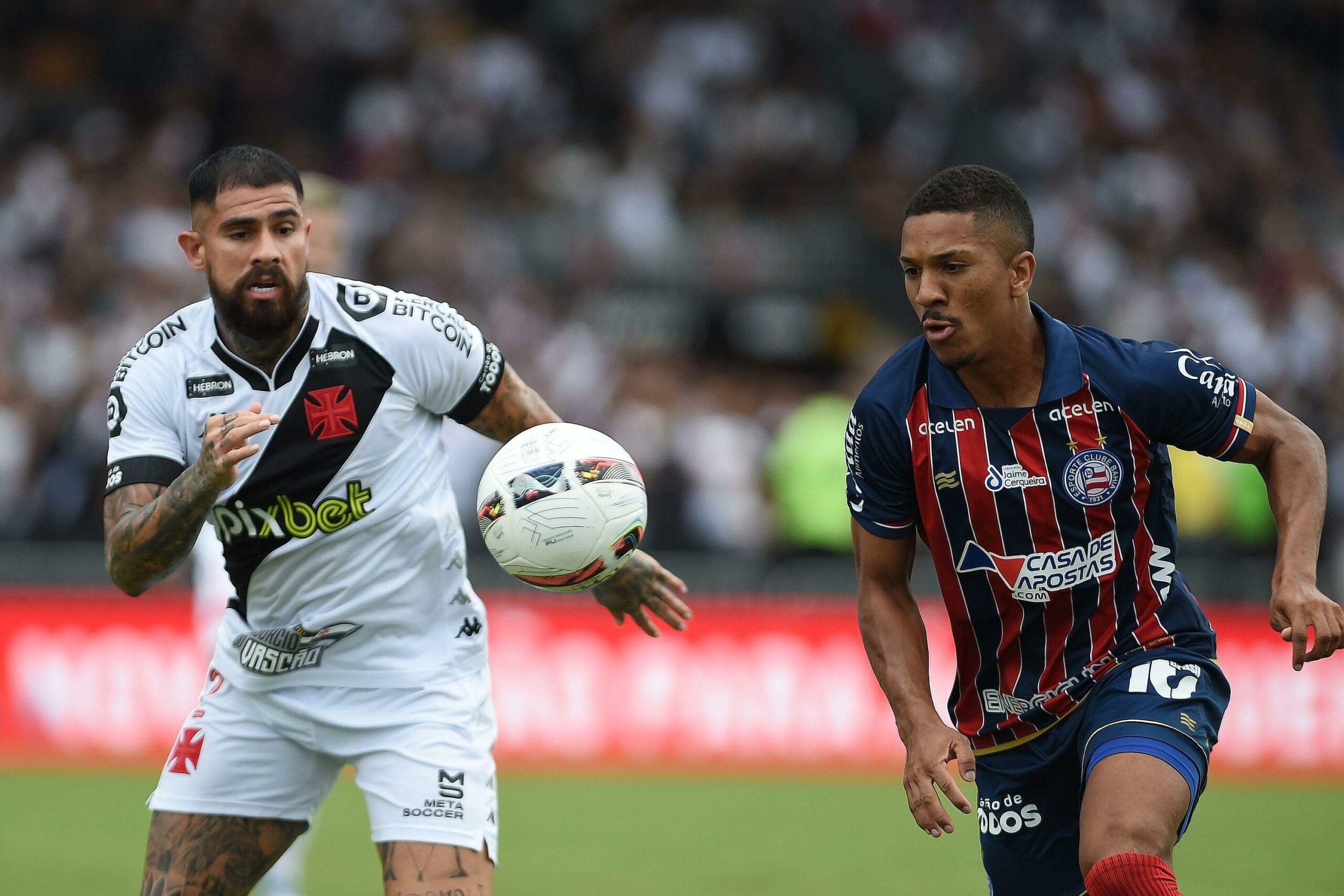 Jogo entre Bahia e Vasco