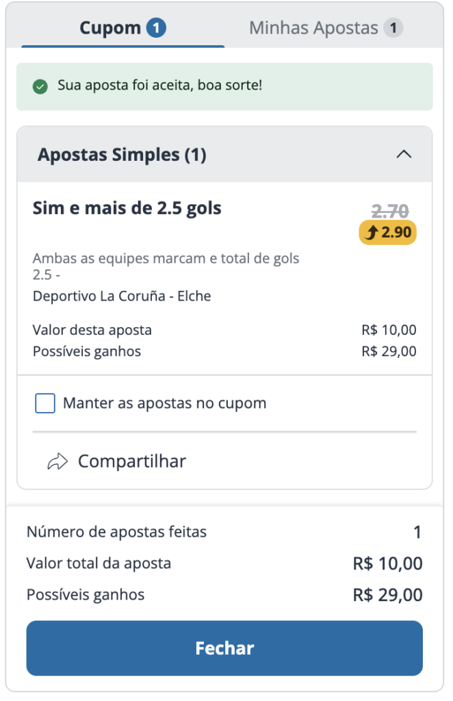 Cupom de Aposta Sportingbet