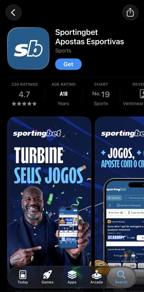 Sportingbet app na App Store - iPhone