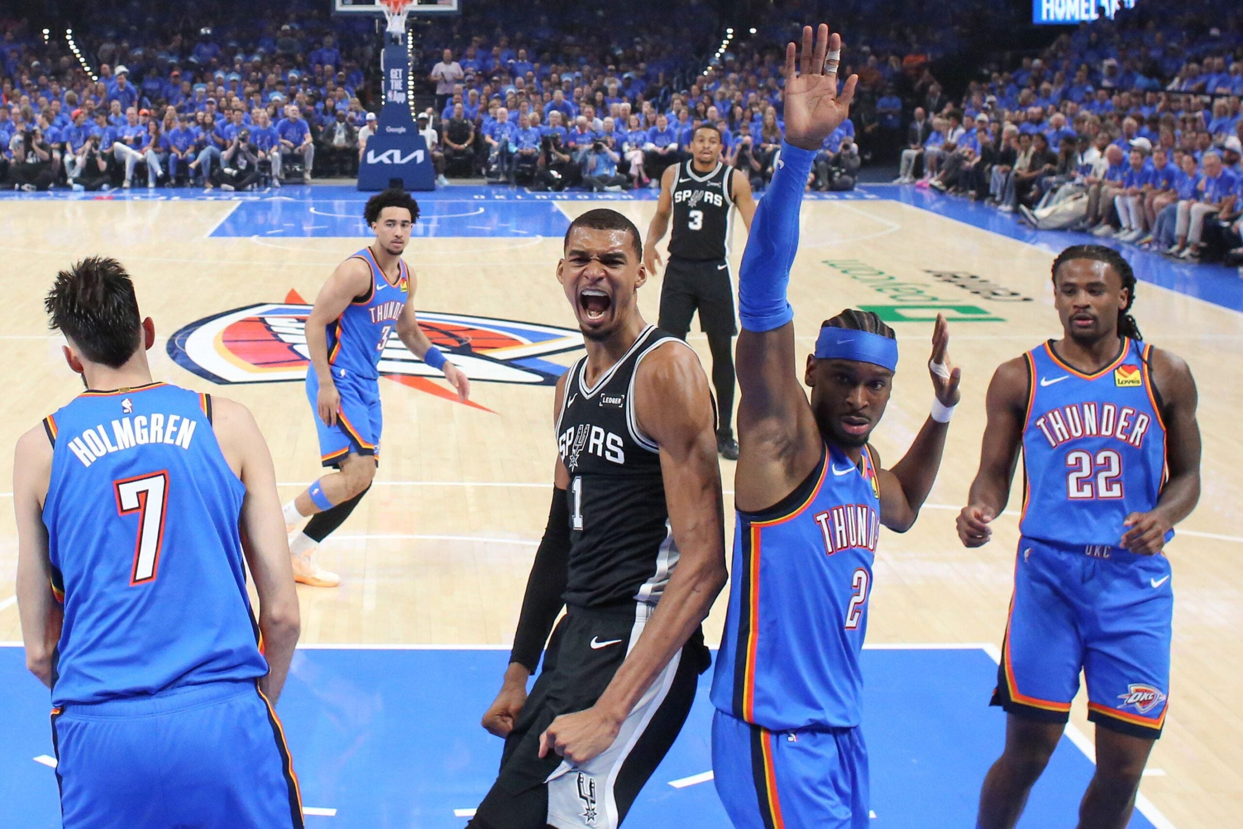 Thunder x Spurs palpites e odds dos playoffs da NBA