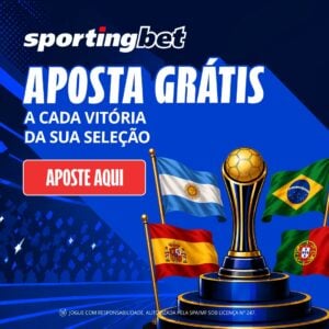 Aposta Grátis na sua seleção - Sportingbet