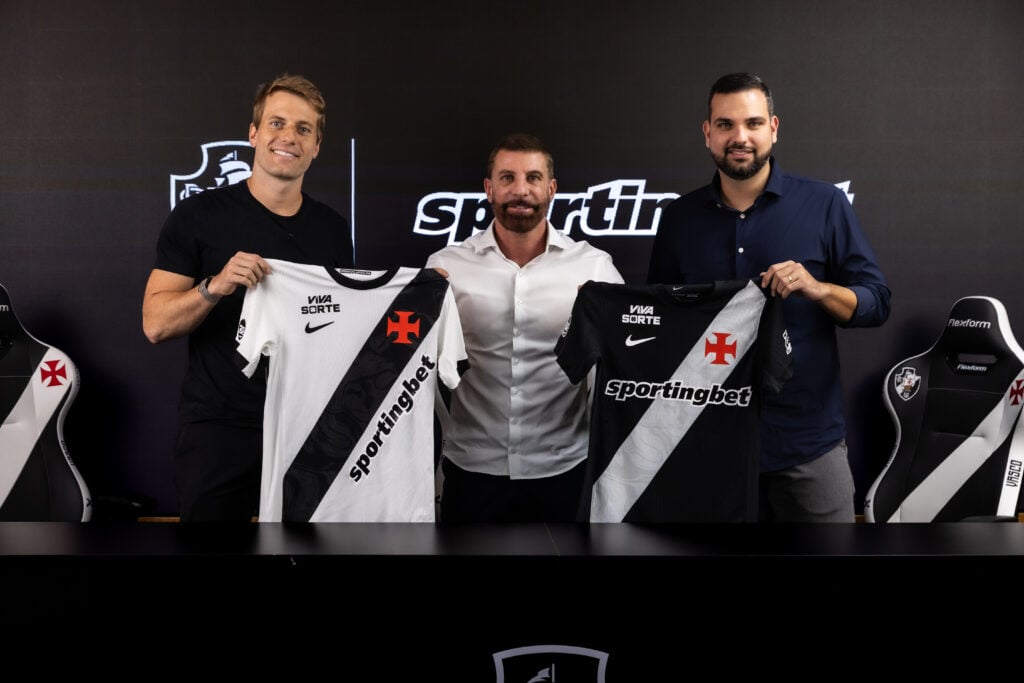Sportingbet é a nova patrocinadora master do Vasco; parceria chega com participação da torcida