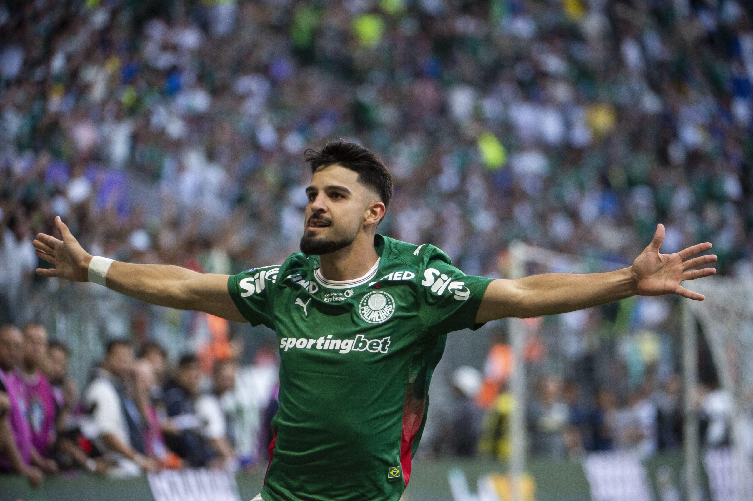 Bruno Vicari: Big Odd para Flaco López dar 2 ou mais chutes no gol em Palmeiras x Santos