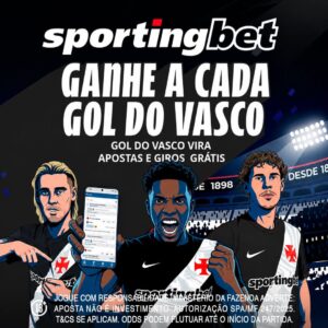 Sportingbet promoção gol do Vasco